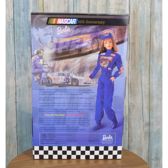 Vintage Barbie 50th Anniversary NASCAR Barbie Doll - Picture 5 of 8